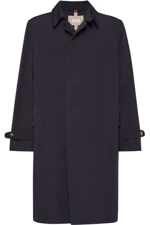 Brunello Cucinelli Trench à simple boutonnage