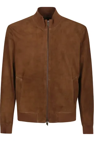 SALVATORE SANTORO Veste bomber en daim