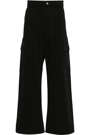 Rick Owens Pantalon en coton biologique à poches cargo