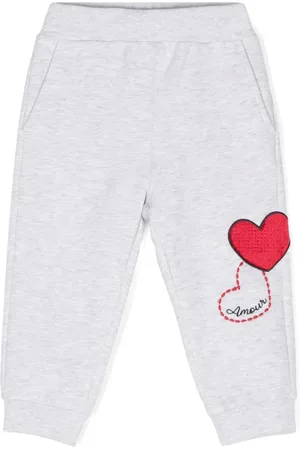 MONNALISA Pantalon de jogging à patch cœur