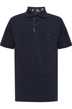 Etro Polo en coton à logo brodé