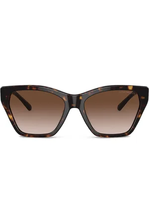 Emporio Armani Lunettes de soleil à monture papillon