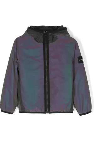 Stone Island Veste imprimée à capuche