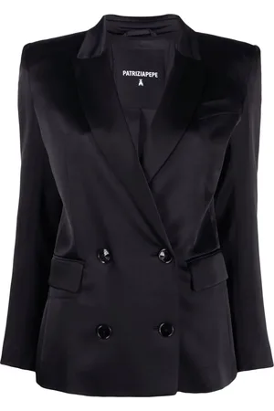 Patrizia Pepe Blazer croisé à épaulettes