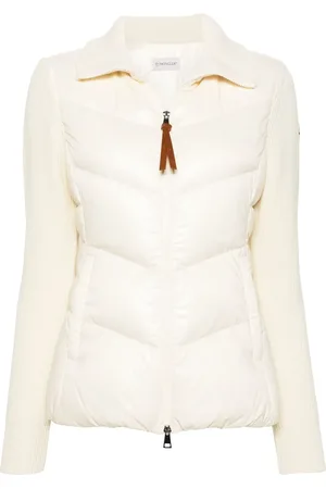 Moncler Cardigan zippé à design matelassé