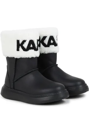 Karl Lagerfeld Bottines en cuir à intérieur fourré