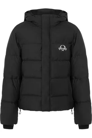 Moschino Doudoune à logo brodé