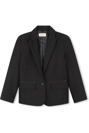 Zadig & Voltaire Blazer à slogan strassé
