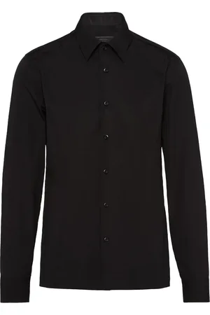 Prada Chemise en coton à manches longues