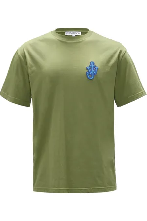 J.W.Anderson T-shirt en coton biologique à logo Anchor brodé