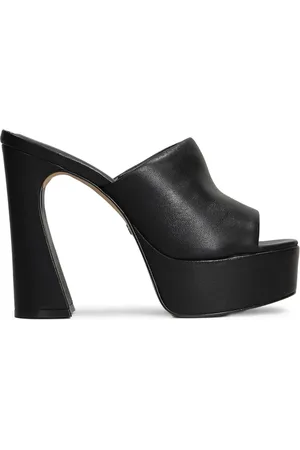 CARRANO Mules en cuir 125 mm
