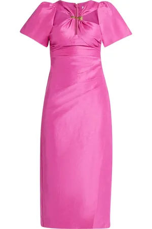 AJE Robe Presence Twisted mi-longue