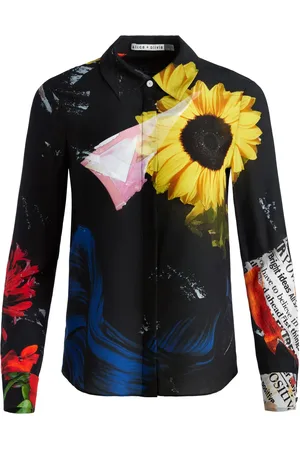 ALICE+OLIVIA Chemise à fleurs
