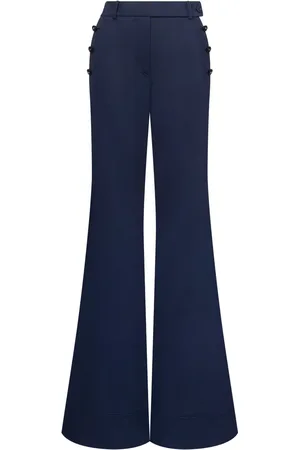 Alberta Ferretti Jean évasé à taille haute