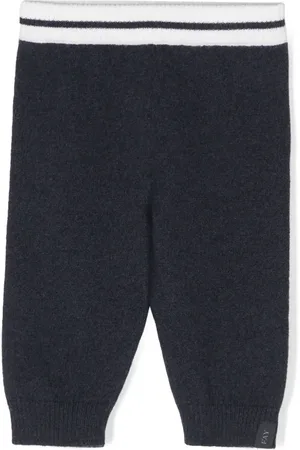 FAY Pantalon en maille fine