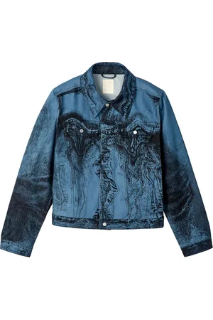 Camper Veste à détails effet usé