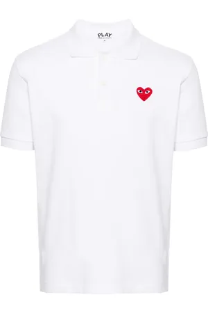 Comme des Garçons Polo à patch cœur