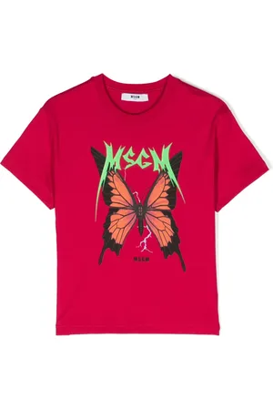 Msgm T-shirt en coton à logo imprimé