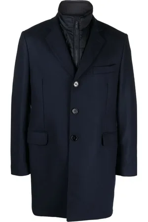 FAY Manteau superposé à simple boutonnage