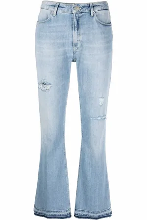 Dondup Jean évasé à taille mi-haute