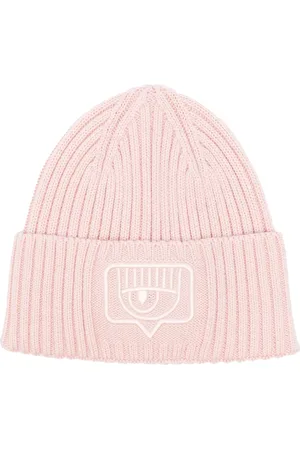 Chiara Ferragni Bonnet nervuré à broderies Eyelike
