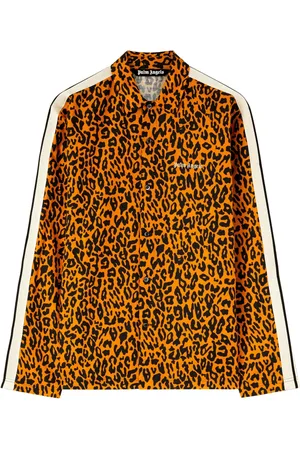 Palm Angels Surchemise à imprimé animalier