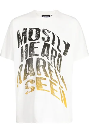 MOSTLY HEARD RARELY SEEN T-shirt en coton à effet délavé