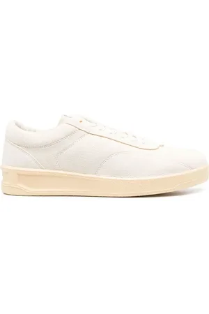 Jil Sander Baskets en cuir à lacets