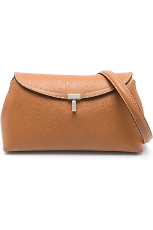 Totême Pochette T-Lock en cuir