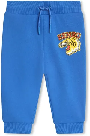 Kenzo Pantalon de jogging à logo imprimé