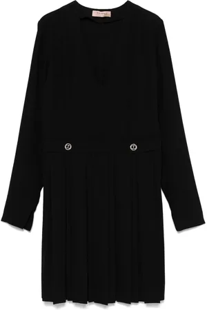 Twin-Set Robe courte à design plissé
