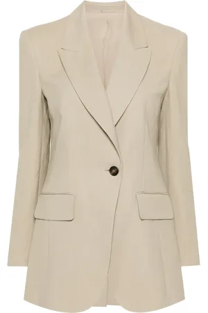 Brunello Cucinelli Blazer à revers pointus