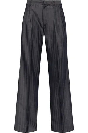 Etro Pantalon de costume à coupe droite