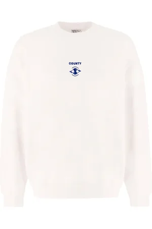 MARCELO BURLON Sweat Poster Eye