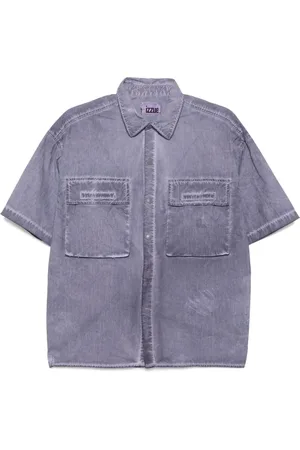 Izzue Chemise à logo brodé
