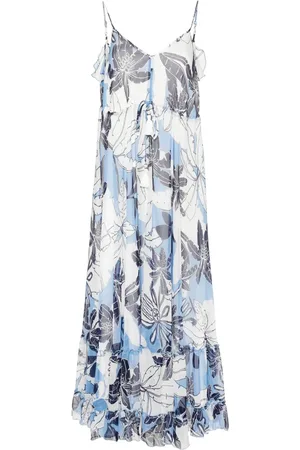 Twin-Set Robe longue à fleurs