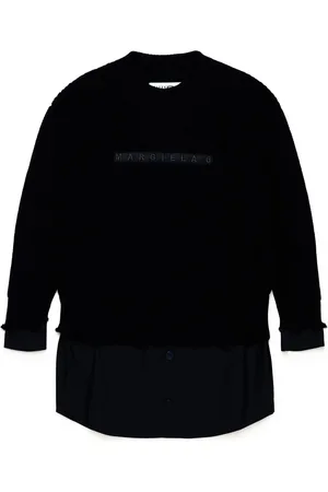 Maison Margiela Robe à logo brodé