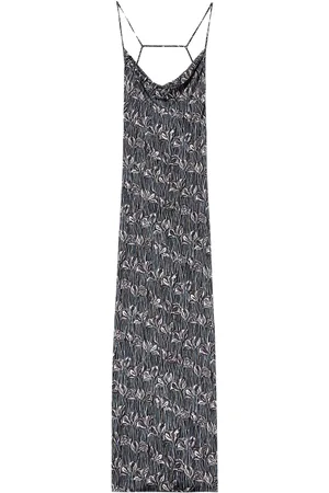 Puccini Robe longue à imprimé Fiori Di Loto
