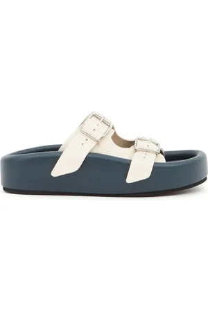 Maison Margiela Sandales matelassées en cuir