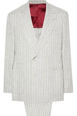 Brunello Cucinelli Costume à rayures