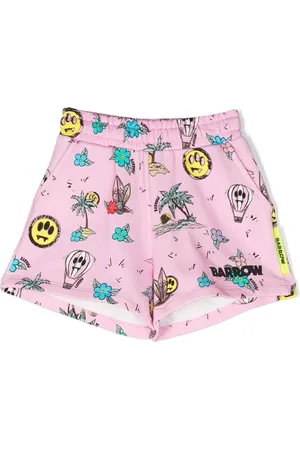 BARROW Short de sport à imprimé graphique