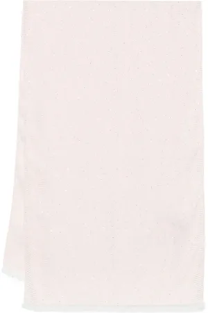 Twin-Set Keffieh à logo en jacquard