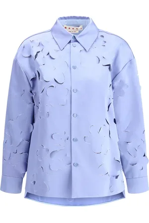 Marni Chemise à découpes florales