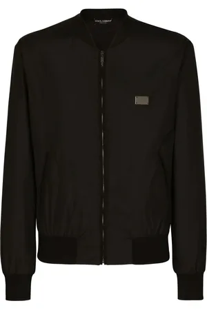 Dolce & Gabbana Veste zippée à étiquette logo