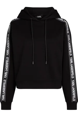 Karl Lagerfeld Hoodie à bande logo