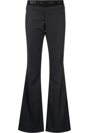 Halfboy Pantalon évasé à taille logo