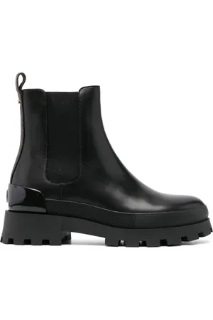 Michael Kors Bottines en cuir à logo embossé