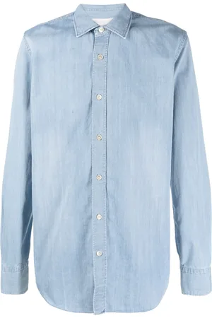 ELEVENTY Chemise en jean à manches longues