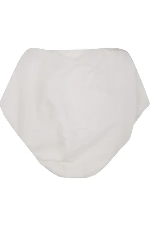 Khaite Blouse à coupe crop