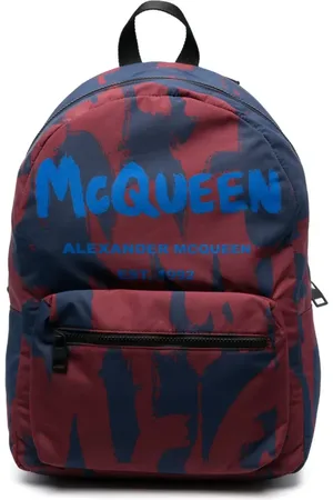 Alexander McQueen Sac à dos à logo graffiti imprimé